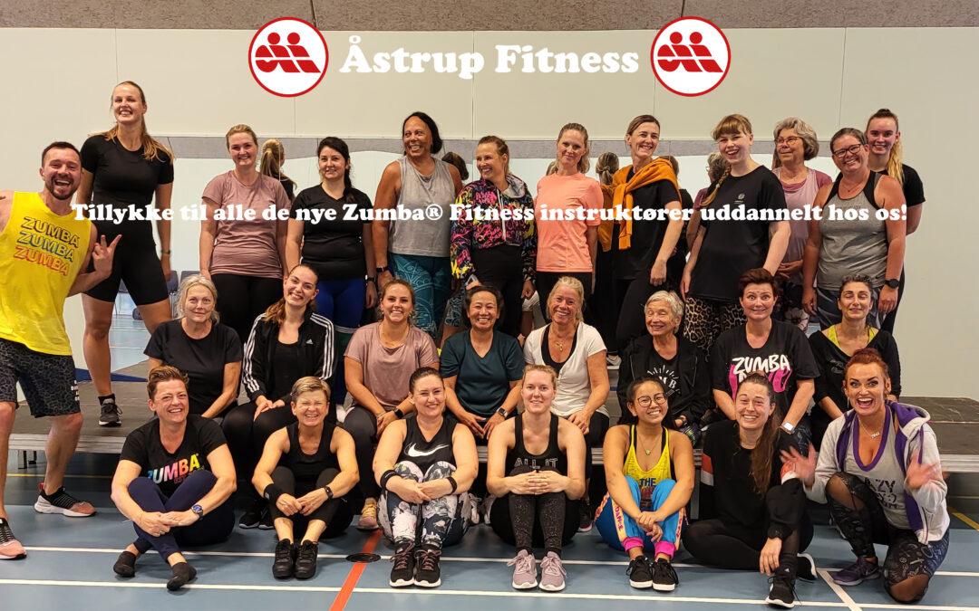 30 nye Zumba instruktører uddannet i Åstrup Fitness
