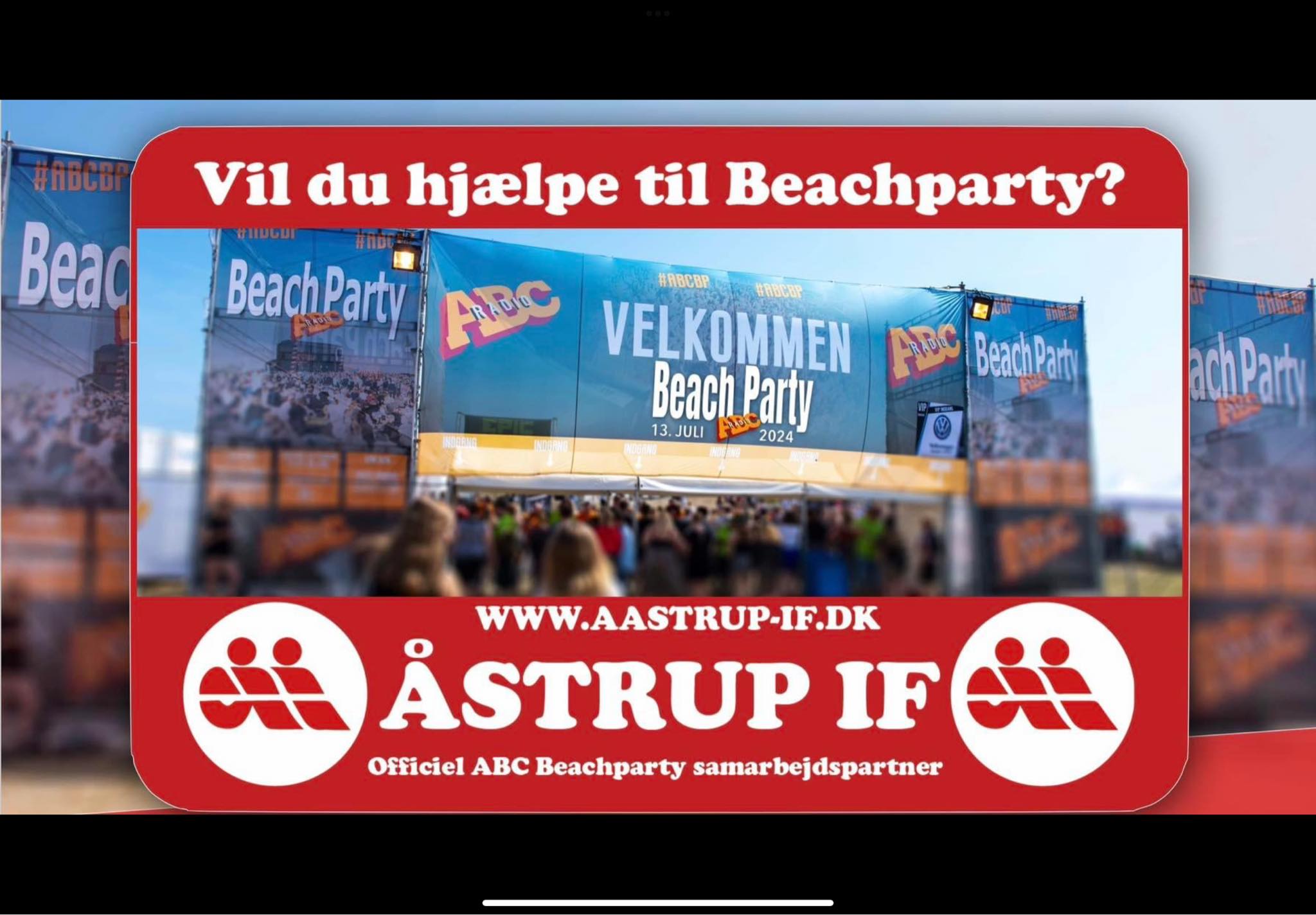 Bliv frivillig til årets Beachparty