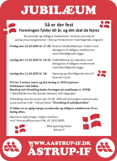 Jubilæumsfest – 60 år