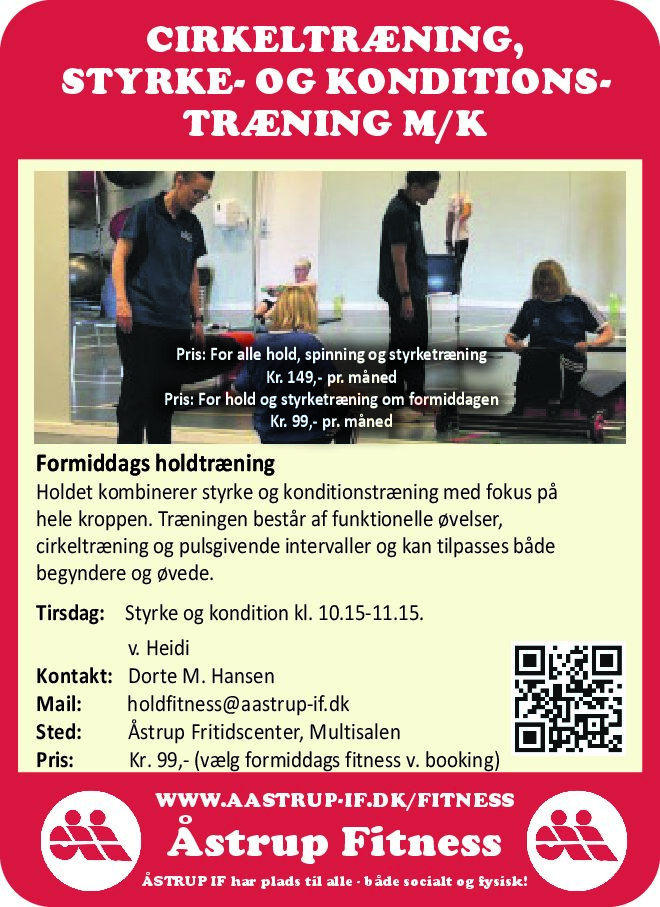 Styrke- og konditionstræning = Cirkeltræning